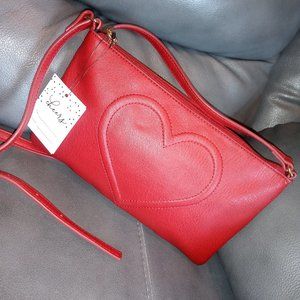Lauren Conrad Heart Crossbody